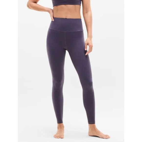 ATHLETA Ultra High Rise Elation Twilight Purple 7/8 Ankle Leggings, Size XS - Picture 2 of 13